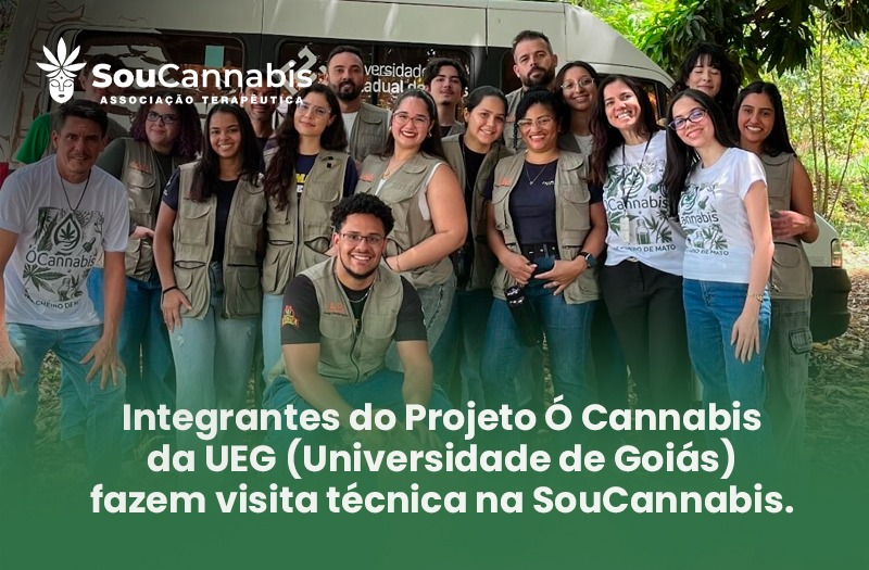 Pesquisadores da UEG fazem visita técnica na SouCannabis