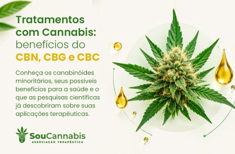 o potencial terapêutico dos canabinóides CBG, CBN e CBC no tratamento com cannabis